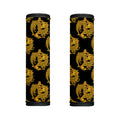 Black And Gold Dragon Pattern Print Handle Covers
