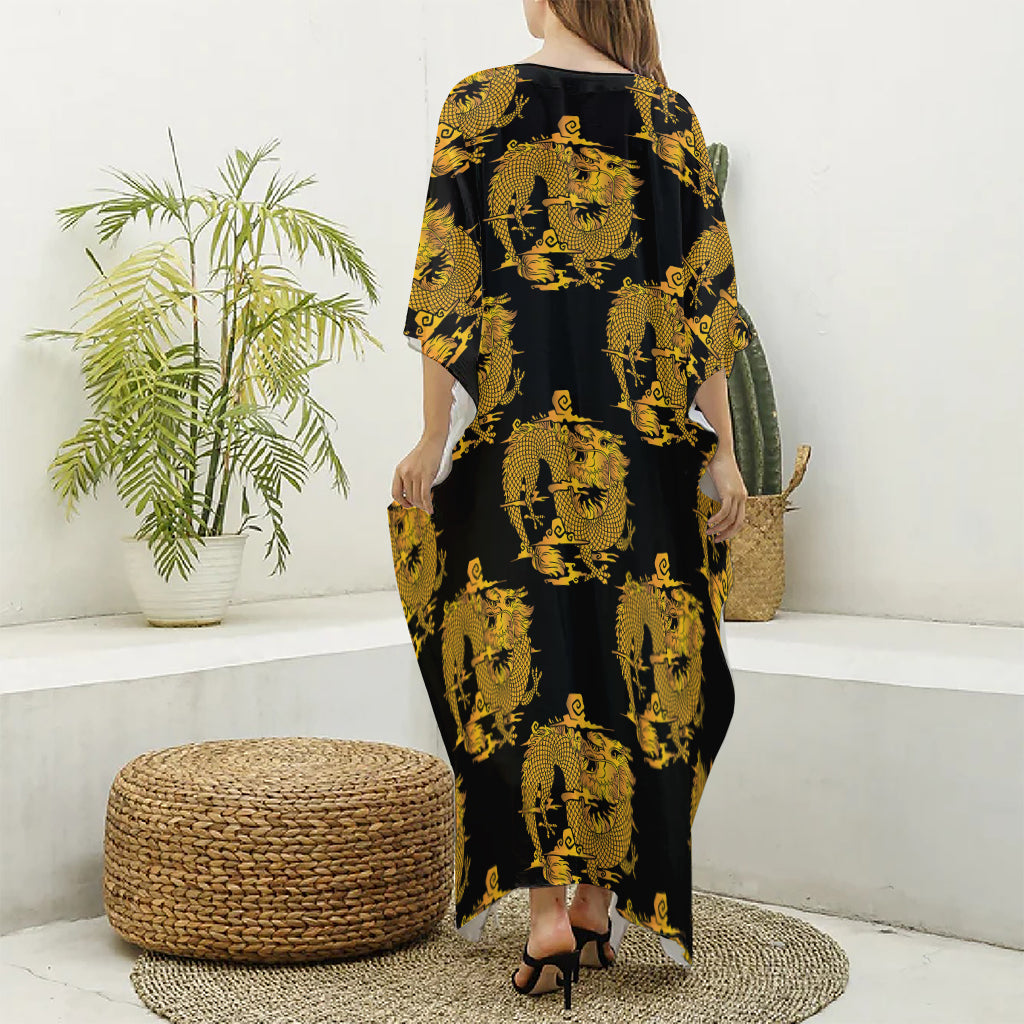 golden dragon dress Golden Dragon Chinese Dress