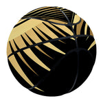 Black And Gold Eye of Providence Print Basketball