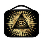 Black And Gold Eye of Providence Print Classic Bible Case