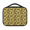 Black And Gold Feather Pattern Print Classic Bible Case