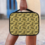 Black And Gold Feather Pattern Print Classic Bible Case