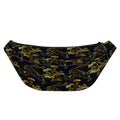 Black And Gold Japanese Tiger Print Fanny Pack