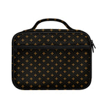 Black And Gold Orthodox Pattern Print Briefcase Bible Bag