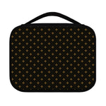 Black And Gold Orthodox Pattern Print Classic Bible Case