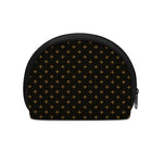 Black And Gold Orthodox Pattern Print Coin Purse