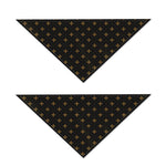 Black And Gold Orthodox Pattern Print Dog Bandana