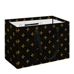 Black And Gold Orthodox Pattern Print Utility Tote Bag
