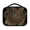 Black And Gold Sea Turtle Print Classic Bible Case