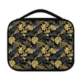 Black And Gold Tropical Pattern Print Classic Bible Case