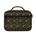 Black And Gold Warli Pattern Print Briefcase Bible Bag