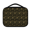 Black And Gold Warli Pattern Print Classic Bible Case