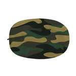 Black And Green Camouflage Print Car Side Mirror Covers