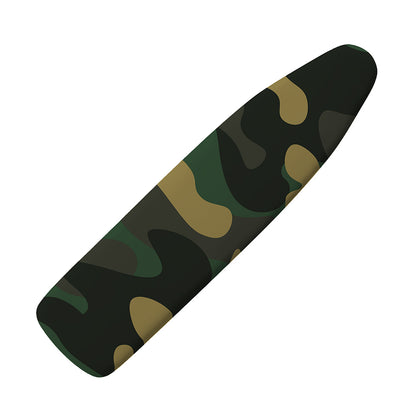 Black And Green Camouflage Print Ironing Board Cover
