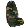 Black And Green Camouflage Print Waterproof Car Seat Cover
