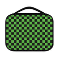 Black And Green Checkered Print Classic Bible Case