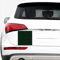 Black And Green Shamrock Pattern Print Car Sticker