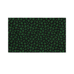 Black And Green Shamrock Pattern Print Polyester Flag