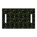 Black And Green Spider Web Pattern Print Golf Cart Seat Cover