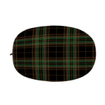 Black And Green Stewart Tartan Print Car Side Mirror Covers