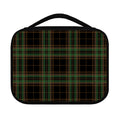 Black And Green Stewart Tartan Print Classic Bible Case