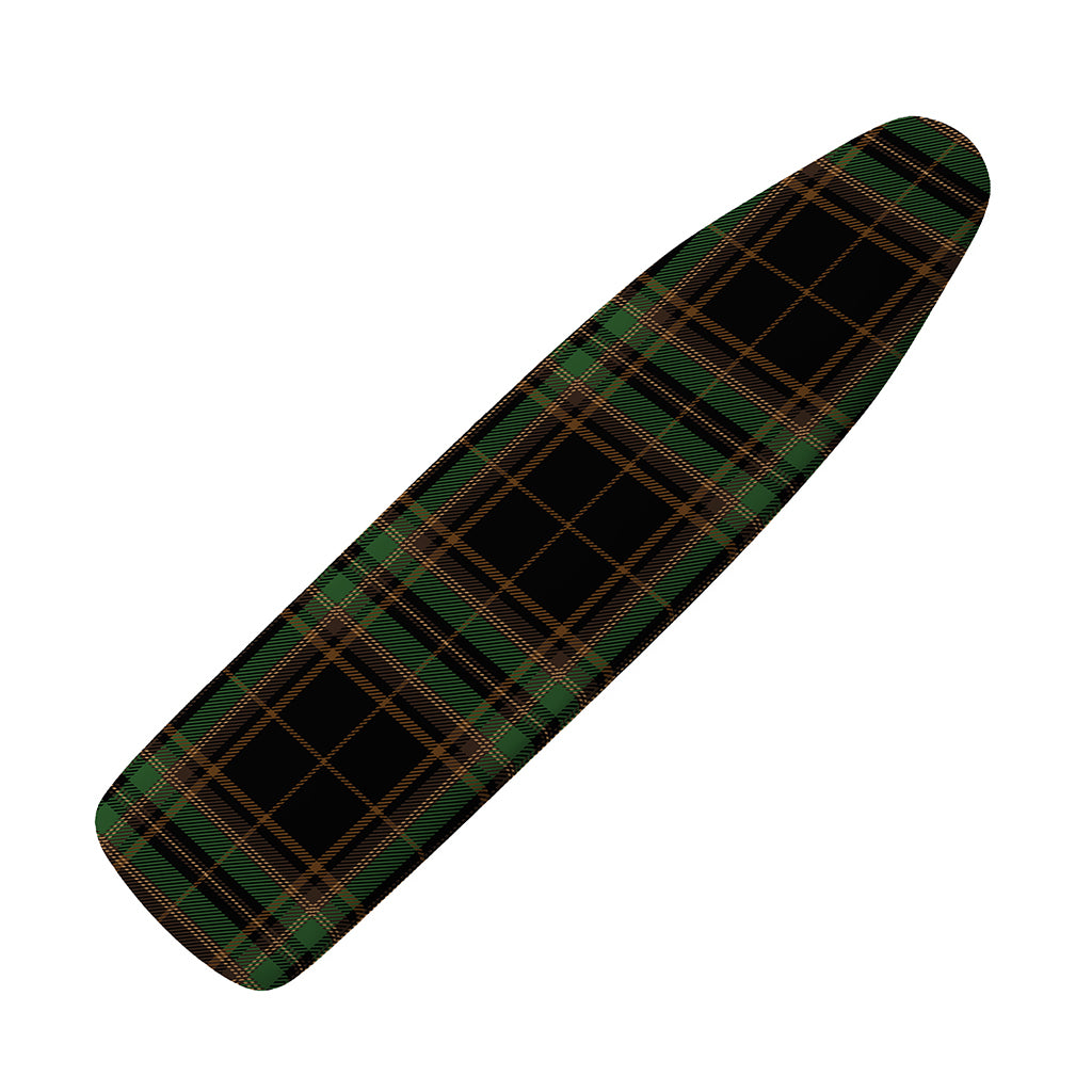 Black And Green Stewart Tartan Print Ironing Board Cover