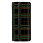 Black And Green Stewart Tartan Print Refrigerator Handle Covers