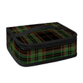 Black And Green Stewart Tartan Print Small Lunch Bag