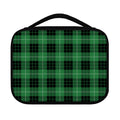 Black And Green Tartan Pattern Print Classic Bible Case
