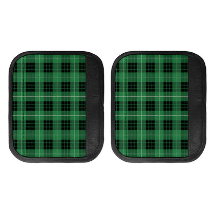 Black And Green Tartan Pattern Print Handle Covers