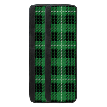 Black And Green Tartan Pattern Print Refrigerator Handle Covers