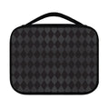 Black And Grey Argyle Pattern Print Classic Bible Case