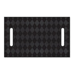 Black And Grey Argyle Pattern Print Golf Cart Seat Cover