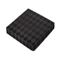 Black And Grey Argyle Pattern Print Outdoor Seat Cushion Cover
