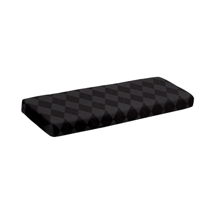 Black And Grey Argyle Pattern Print Piano Keyboard Cover
