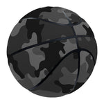 Black And Grey Camouflage Print Basketball