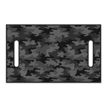 Black And Grey Camouflage Print Golf Cart Seat Cover