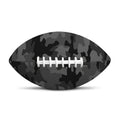 Black And Grey Camouflage Print Rugby Ball