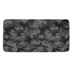 Black And Grey Camouflage Print Towel