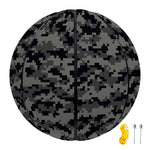 Black And Grey Digital Camo Print Basketball