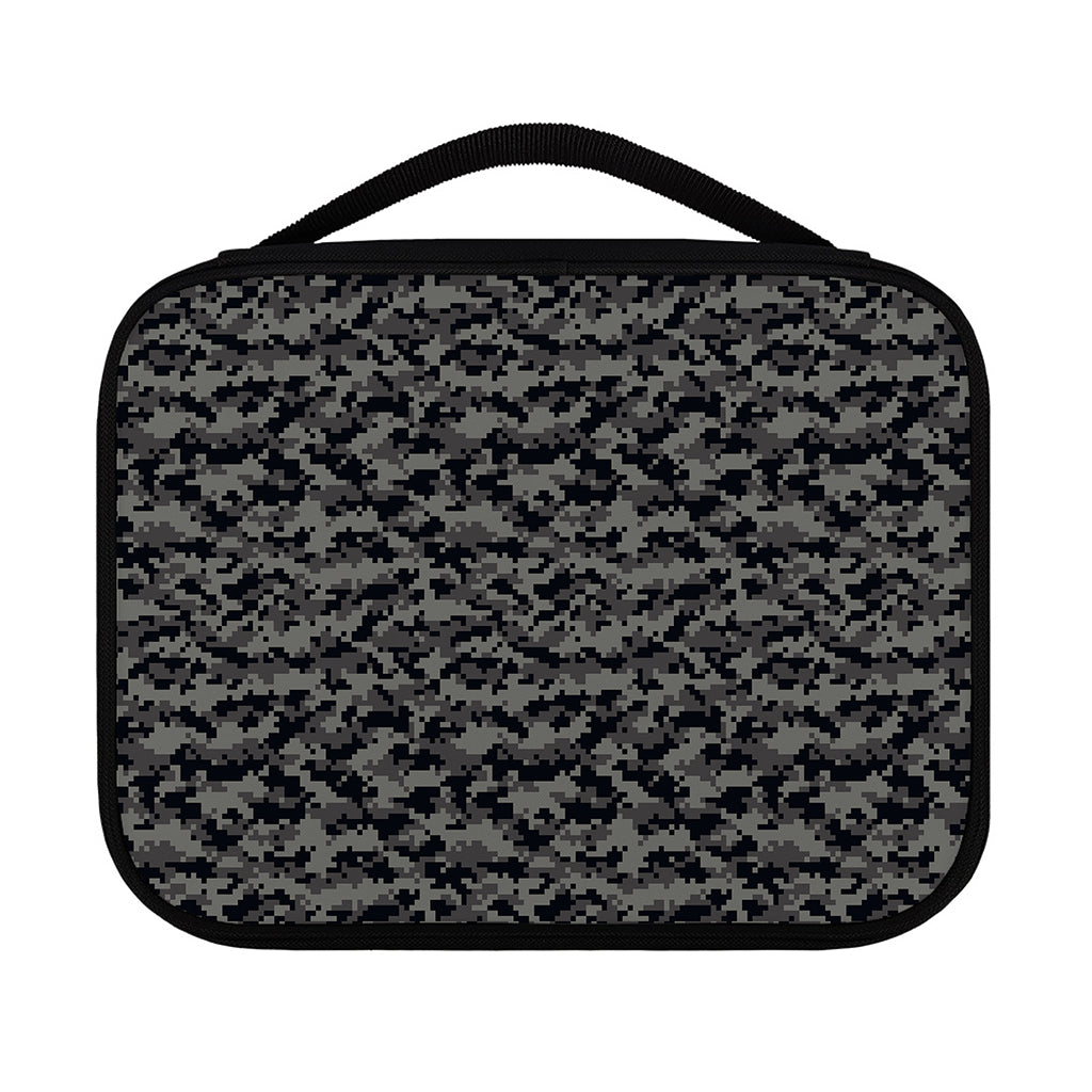 Black And Grey Digital Camo Print Classic Bible Case
