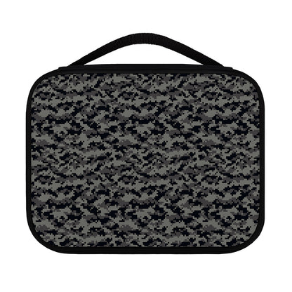 Black And Grey Digital Camo Print Classic Bible Case
