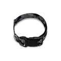 Black And Grey Digital Camo Print Dog Collar