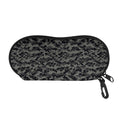Black And Grey Digital Camo Print Glasses Case