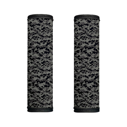 Black And Grey Digital Camo Print Handle Covers