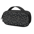 Black And Grey Digital Camo Print Portable Cooler Travel Case