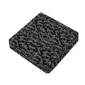Black And Grey Digital Camo Print Outdoor Seat Cushion Cover