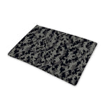 Black And Grey Digital Camo Print Pet Cooling Mat Cover
