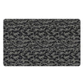Black And Grey Digital Camo Print Polyester Doormat