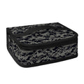 Black And Grey Digital Camo Print Small Lunch Bag